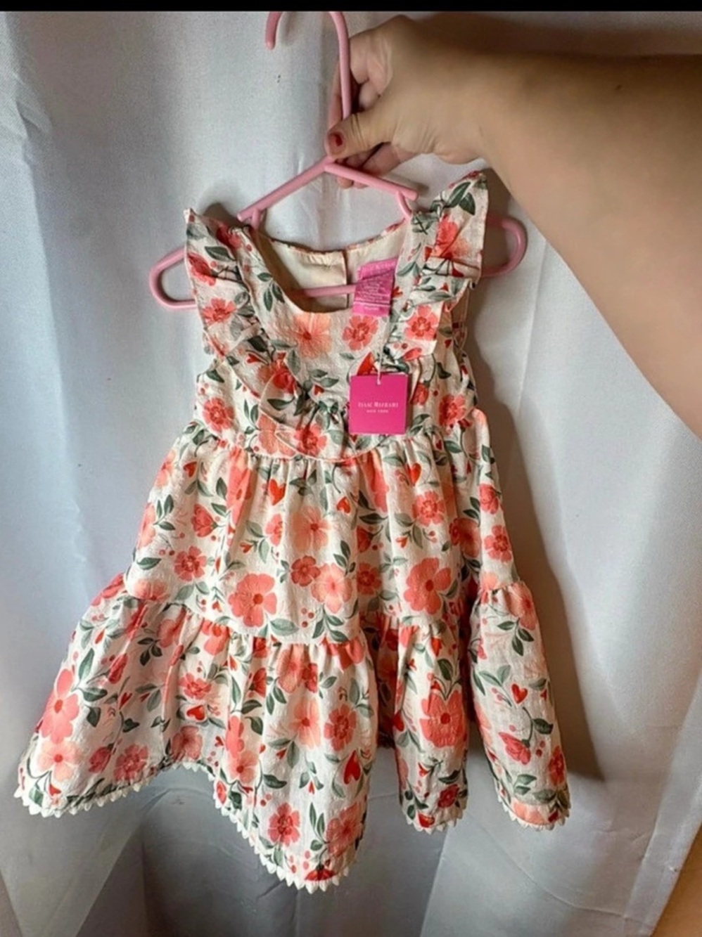 Isaac Mizrahi Floral Girls Size 18M NWT